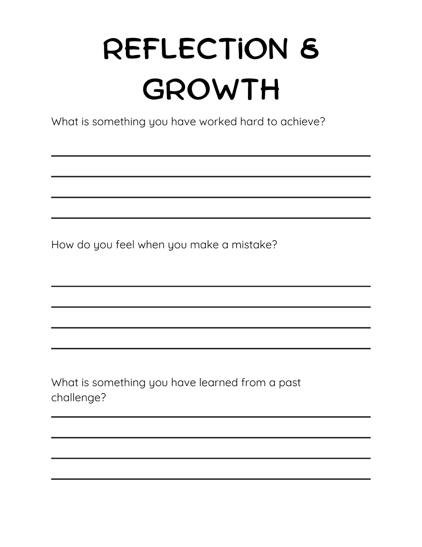 I'm Unapologetically Me - Childrens Workbook