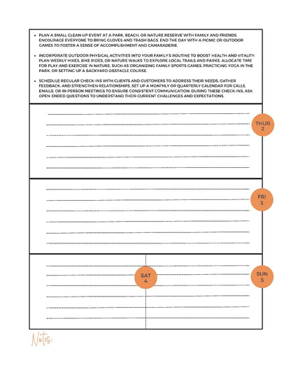 18 Month Planner  June 2024- Dec 2025