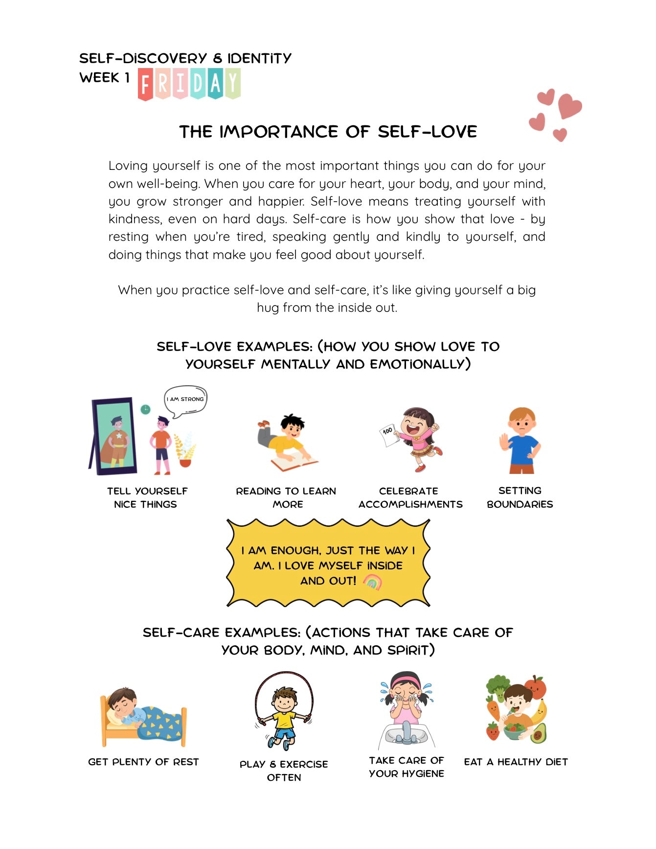 I AM ONE OF ONE - Children Workbook