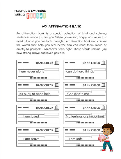 I AM ONE OF ONE - Children Workbook