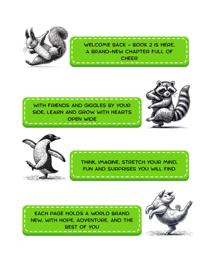 I AM ONE OF ONE Book 2 Children Fun Workbook