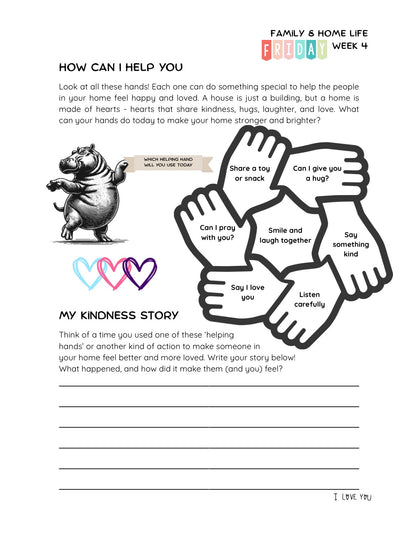 I AM ONE OF ONE - Children Workbook